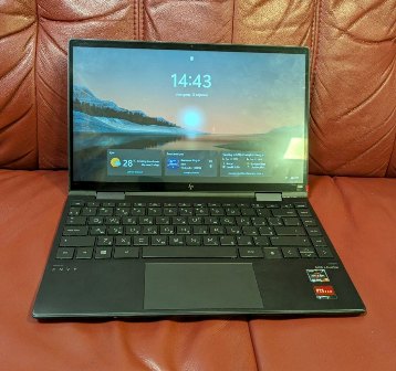 Зламалась петля та тріснув екран ноутбука HP Envy X360